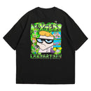 Camiseta Oversized Algodão Desenhos Retrô Dexter's Laboratory