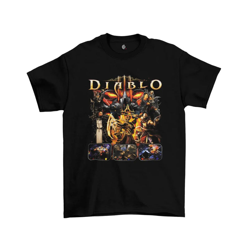 Camiseta Algodão Premium PC Game Diablo
