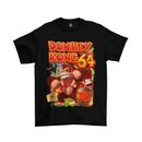 Camiseta Algodão Premium Nintendo 64 Game Donkey Kong 64