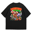 Camiseta Oversized Algodão Super Nintendo Game Donkey Kong Country
