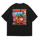 Camiseta Oversized Algodão Super Nintendo Game Donkey Kong Country 2