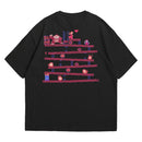 Camiseta Oversized Algodão Pixel Game Donkey Kong 1981