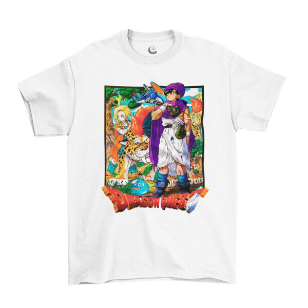 Camiseta Algodão Premium Super Nintendo Game Dragon Quest