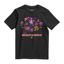 Camiseta Algodão Premium Pixel Game Dragon Warrior
