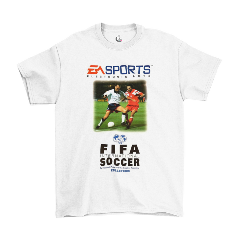 Camiseta Algodão Premium Super Nintendo Game FIFA 93