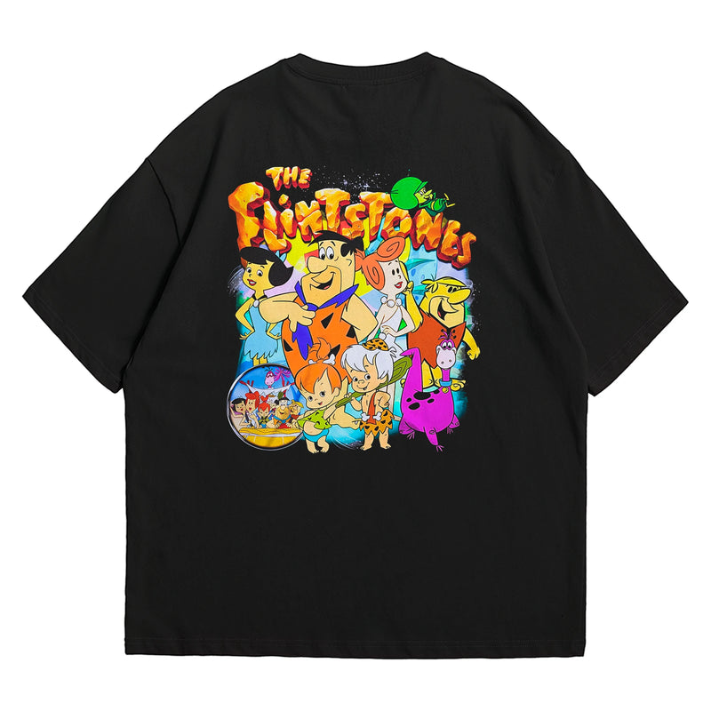 Camiseta Oversized Algodão Super Nintendo Game The Flintstones