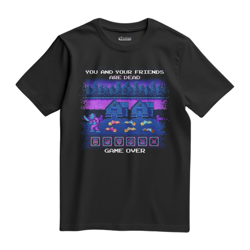 Camiseta Algodão Premium Pixel Game Friday the 13th