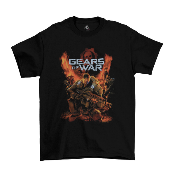 Camiseta Algodão Premium Xbox Game Gears of War