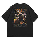 Camiseta Oversized Algodão Playstation Game God of War