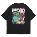 Camiseta Oversized Algodão Playstation Game GTA Vice City