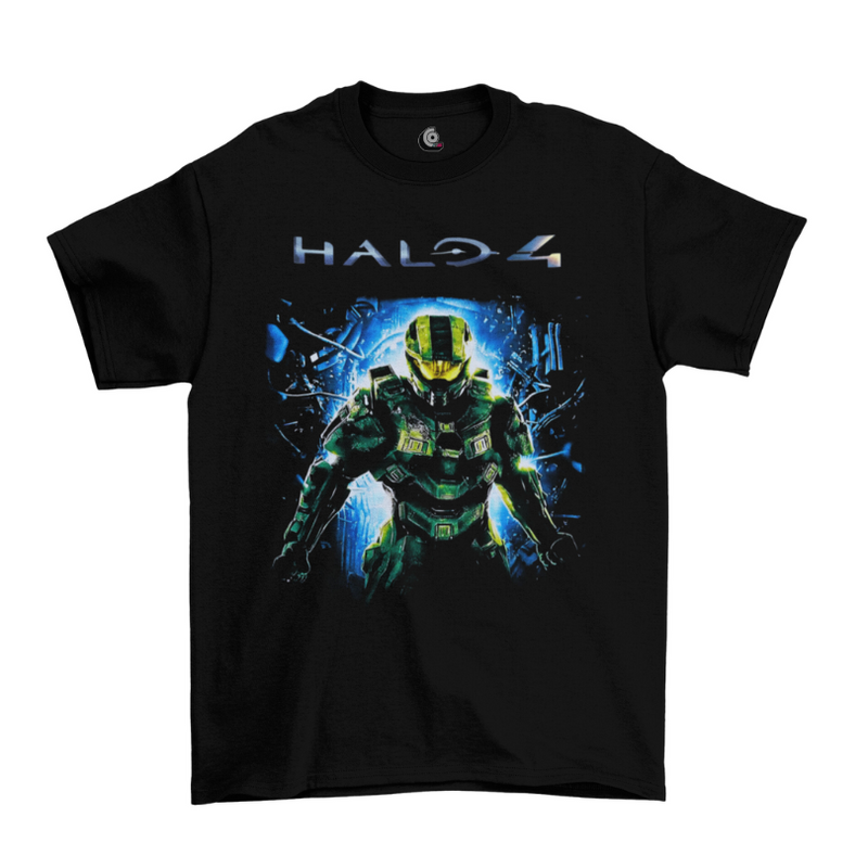 Camiseta Algodão Premium Xbox Game Halo 4