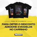 Camiseta Algodão Premium Anime Attack on Titan - Levi Ackerman