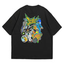 Camiseta Oversized Algodão Dreamcast Game Jet Grind Radio