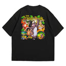 Camiseta Oversized Algodão Desenhos Retrô The Jungle Book