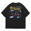 Camiseta Oversized Algodão Pixel Game Kid Icarus