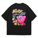 Camiseta Oversized Algodão Nintendo Switch Game Kirby