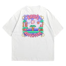 Camiseta Oversized Algodão Pixel Game Kirby's Adventure