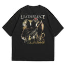 Camiseta Oversized Algodão Terror - Leatherface
