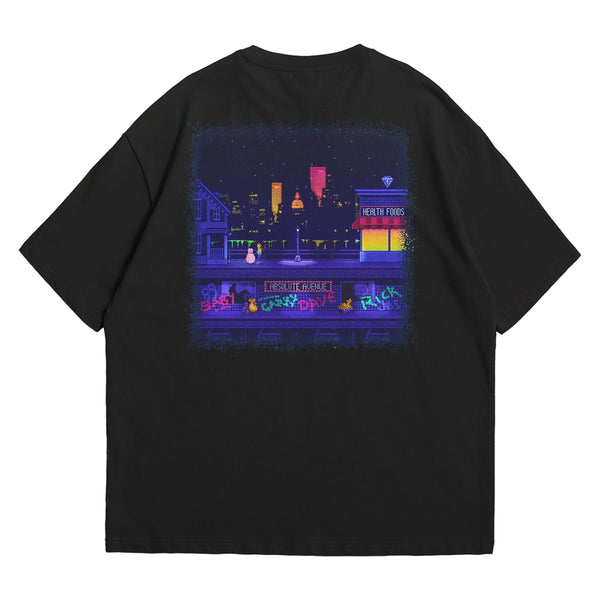 Camiseta Oversized Algodão Pixel Game Lisa: The Painful