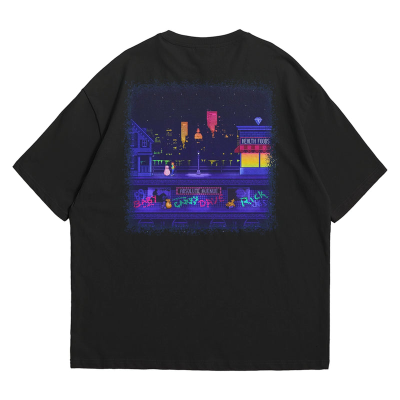 Camiseta Oversized Algodão Pixel Game Lisa: The Painful