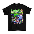 Camiseta Algodão Premium Nintendo Switch Game Luigi's Mansion