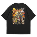 Camiseta Oversized Algodão Playstation Game Metal Slug X