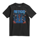 Camiseta Algodão Premium Pixel Game Metroid