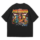 Camiseta Oversized Algodão Super Nintendo Game Metroid