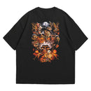 Camiseta Oversized Algodão Terror - Noite de Halloween