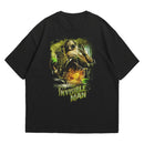 Camiseta Oversized Algodão Terror - O Homem Invisível