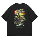 Camiseta Oversized Algodão Terror - O Monstro da Lagoa Negra