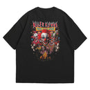 Camiseta Oversized Algodão Terror - Palhaços Assassinos (Killer Klowns from Outer Space)