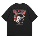 Camiseta Oversized Algodão Terror - Palhaços Assassinos (Killer Klowns from Outer Space)