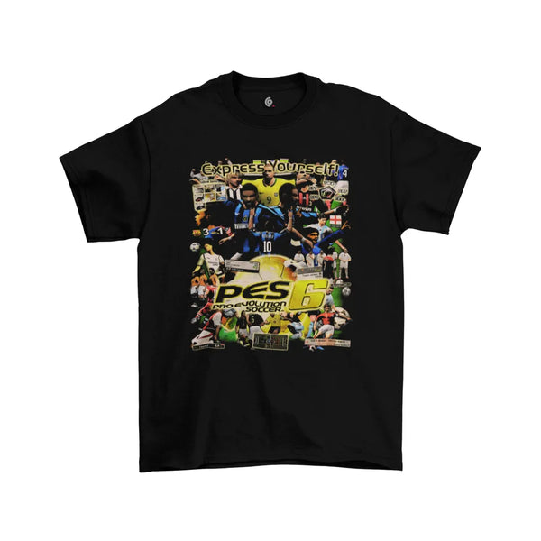Camiseta Algodão Premium PlayStation Game Pro Evolution Soccer 6