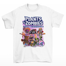 Camiseta Algodão Premium Nintendo Switch Game Plants vs. Zombies