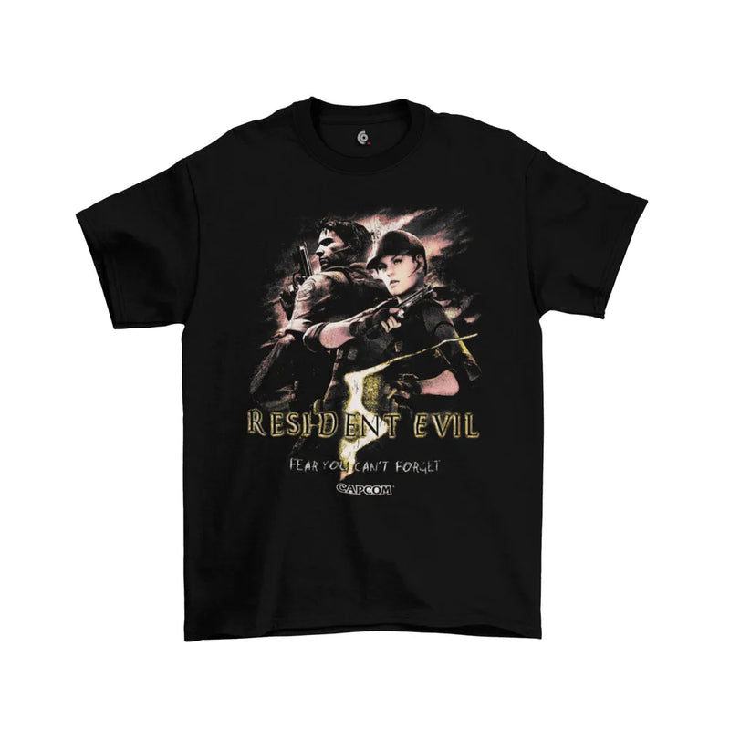 Camiseta Algodão Premium PlayStation Game Resident Evil 5