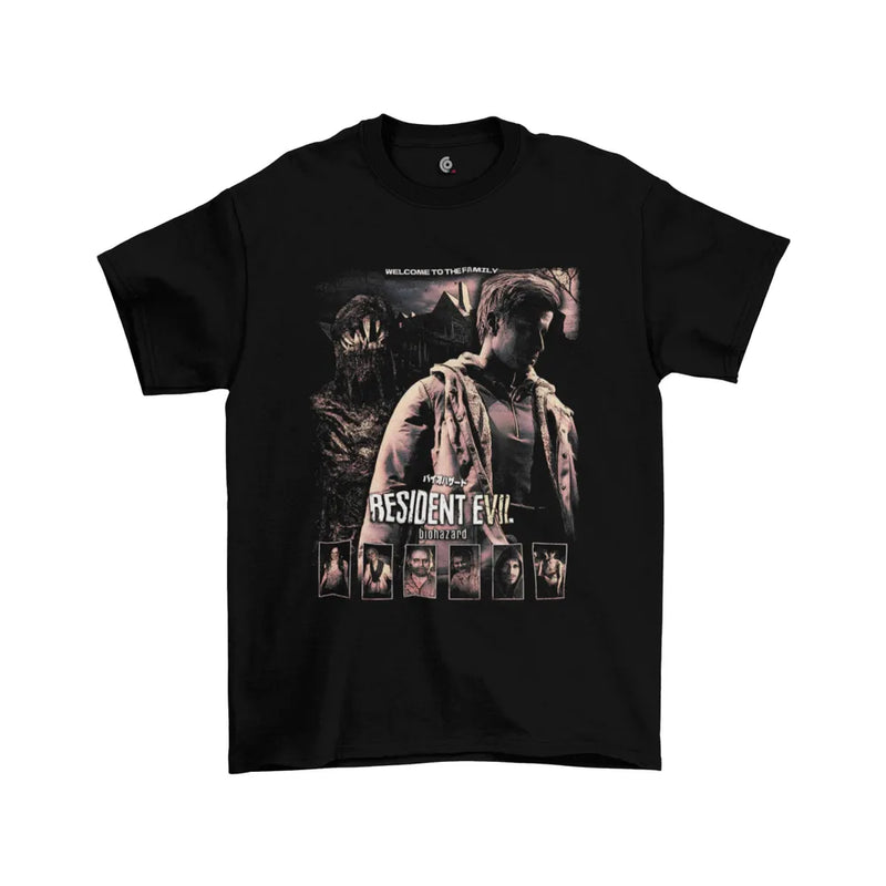 Camiseta Algodão Premium PlayStation Game Resident Evil 7