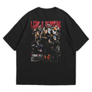 Camiseta Oversized Algodão Playstation Game Resident Evil 4 - Leon S. Kennedy