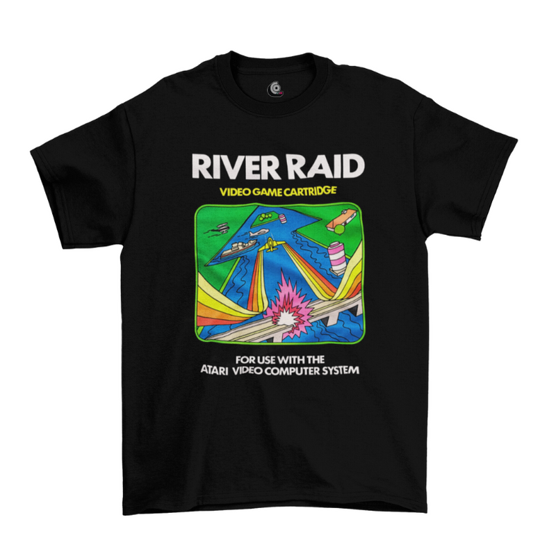 Camiseta Algodão Premium Atari Game River Raid