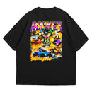 Camiseta Oversized Algodão Nintendo Switch Game Rocket League