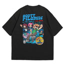 Camiseta Oversized Algodão Nintendo Switch Game Scott Pilgrim vs. the World: The Game