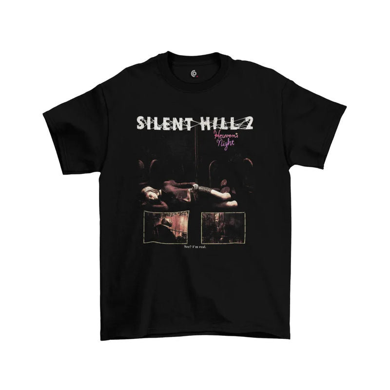 Camiseta Algodão Premium PlayStation Game Silent Hill 2: Heaven's Night