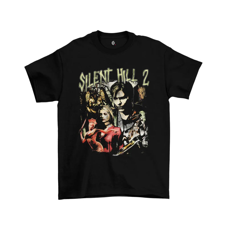 Camiseta Algodão Premium PlayStation Game Silent Hill 2