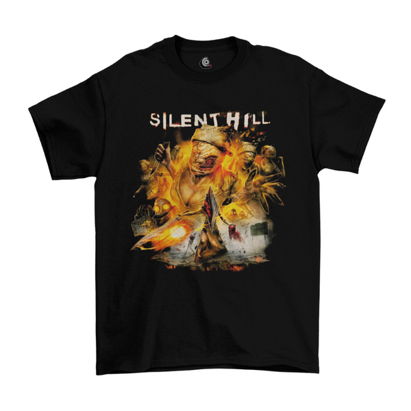Camiseta Algodão Premium Playstation Game Silent Hill