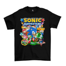 Camiseta Algodão Premium Nintendo Switch Game Sonic Superstars