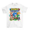 Camiseta Algodão Premium Nintendo Switch Game Sonic Superstars
