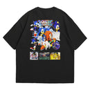 Camiseta Oversized Algodão Dreamcast Game Sonic Adventure