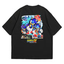 Camiseta Oversized Algodão Dreamcast Game Sonic Adventure DX