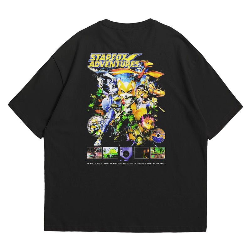 Camiseta Oversized Algodão Game Cube Game Star Fox Adventures