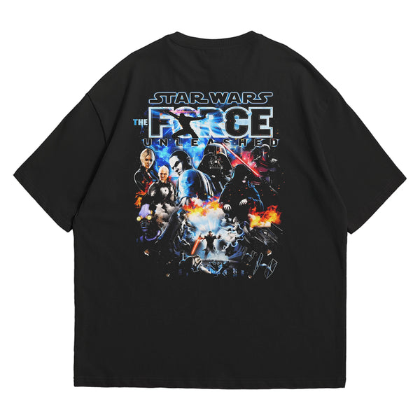 Camiseta Oversized Algodão Nintendo Switch Game Star Wars: The Force Unleashed
